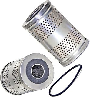 Engine Oil Filter fits Chevrolet Bel Air,C10 Pickup,Camaro,Chevelle,Corvette 1957 1958 1959 1960 1961 1962 1963 1964-1969 Replacement 15268956, 0006731F, 5000807081 1Piece