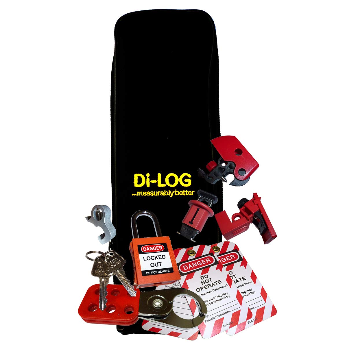 Di-Log Dlloc3 18Th Edition Professional Lockout Kit from B&Q