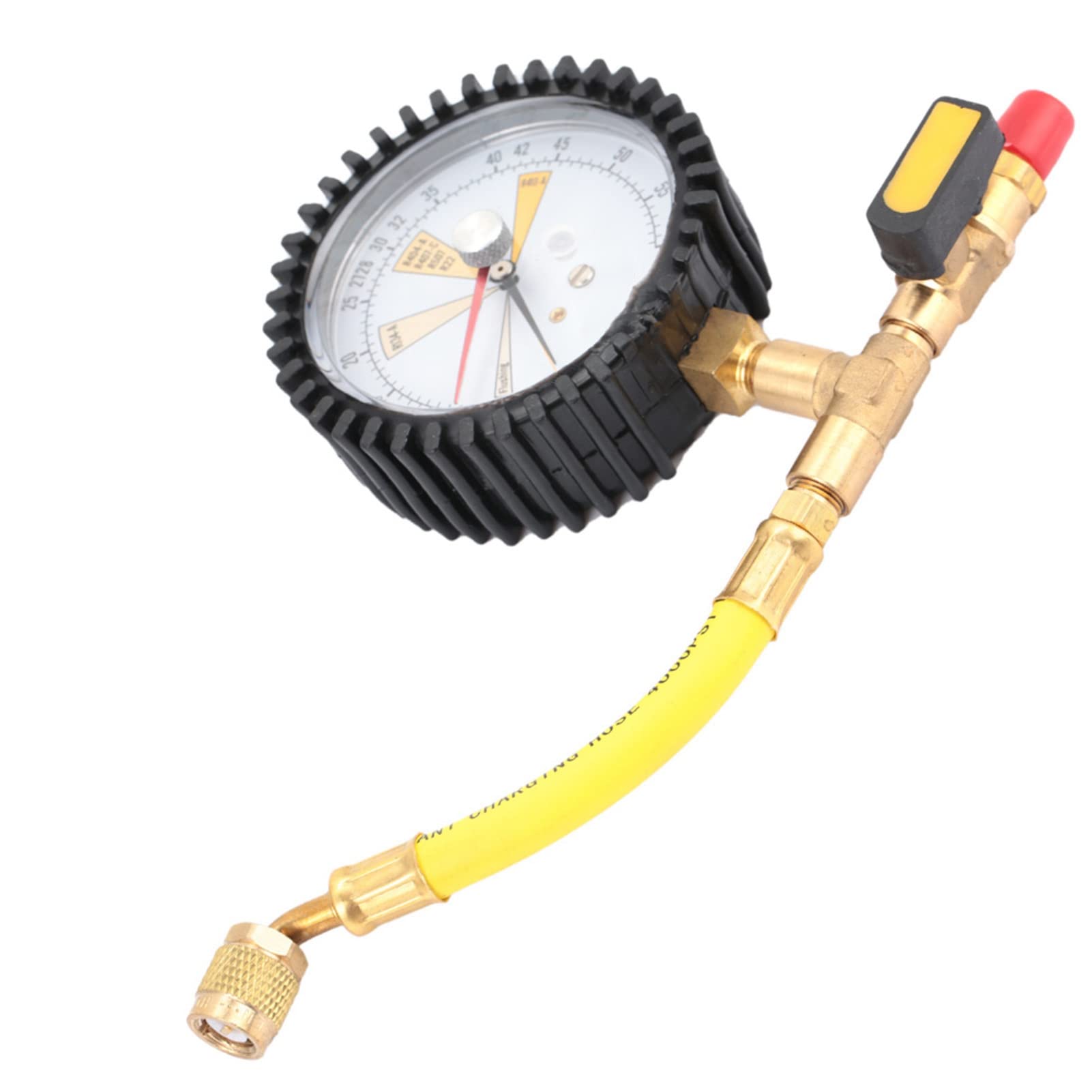 Manómetro para Refrigeración Aire Acondicionado Central con Prueba Presión Nitrógeno para R134a R22 R407C R410A R404A R507 R422D R32