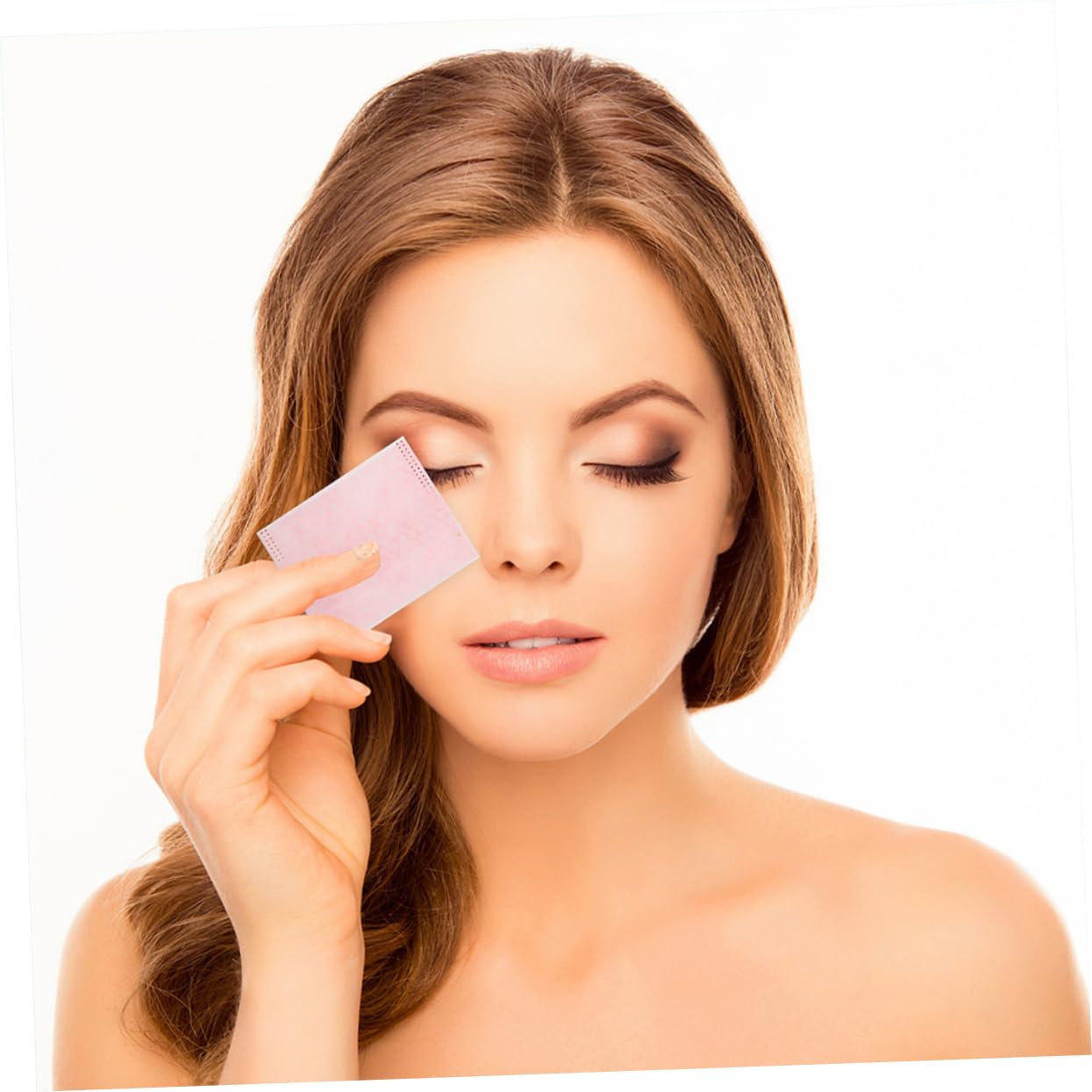 Disques Démaquillants Portables 10 Pièces, Tissu Non Tissé, Texture Douce et Confortable, pour Démaquillage du Visage en Voyage