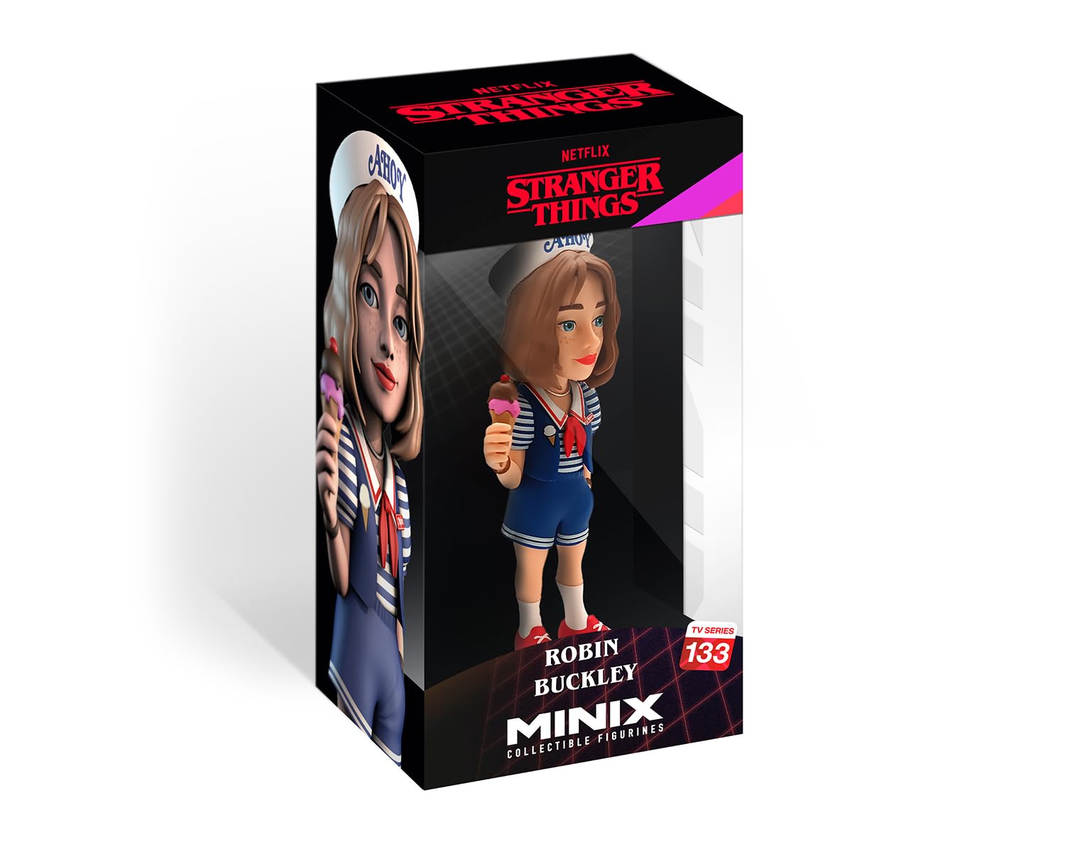 Bandai Minix Stranger Things Robin Buckley Model, Black, 120 - Image 2