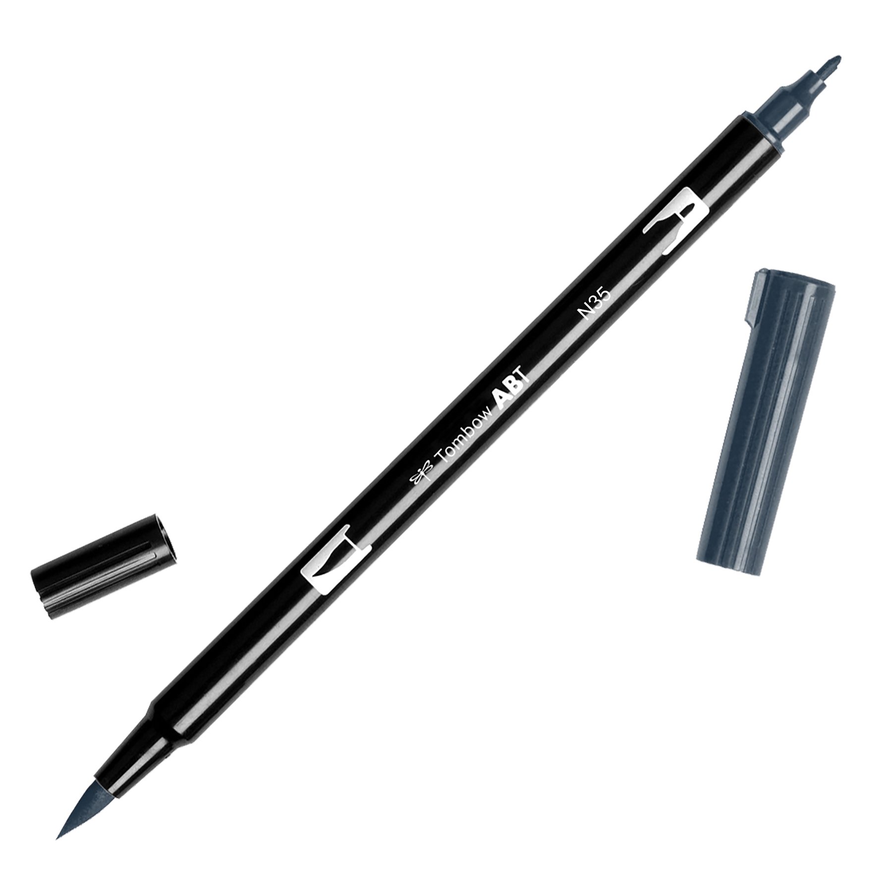 Tombow ABT N35 Dual Brush Pen - Cool Grey 12