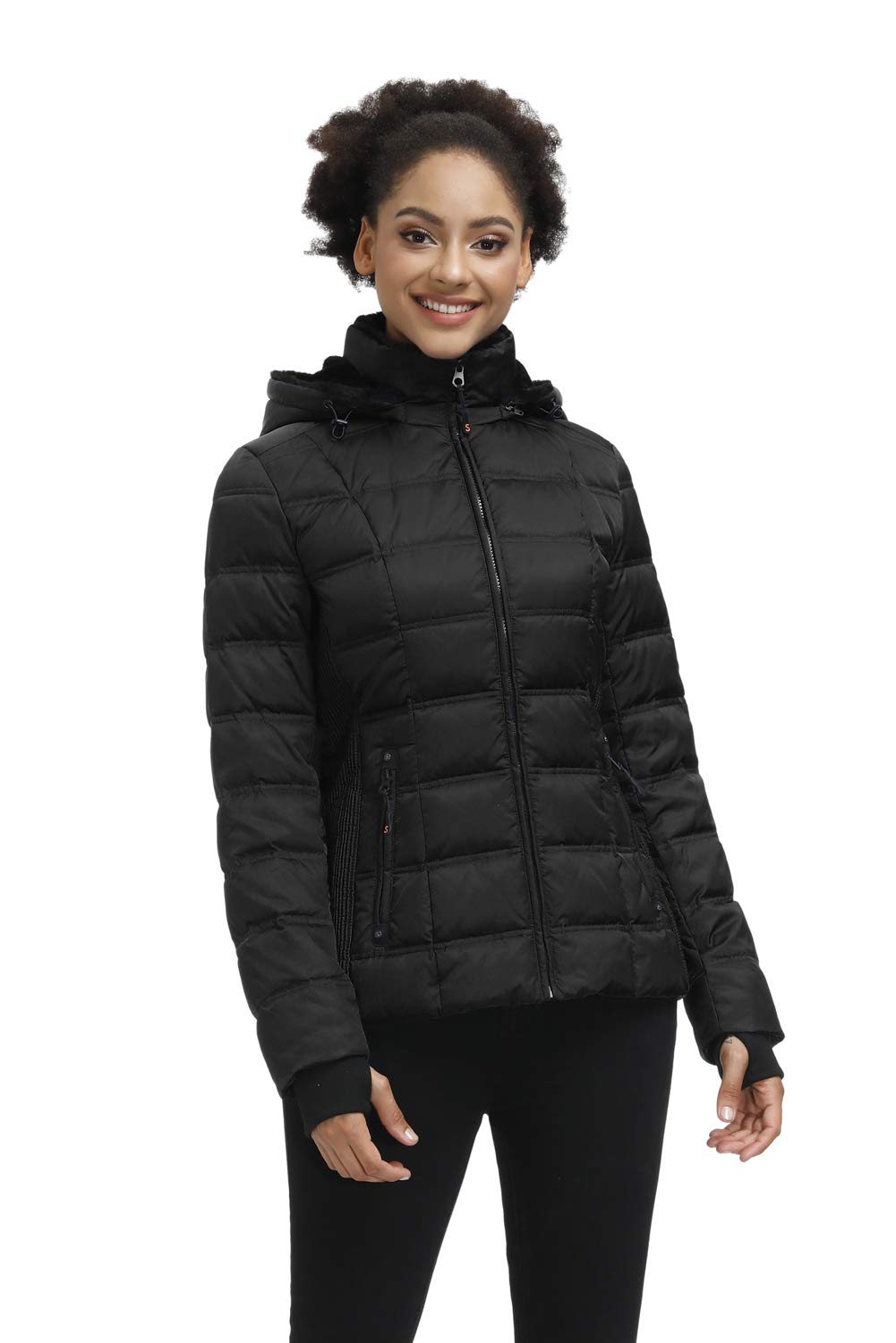 SLOW DOWN Women's Down Puffer Jacket