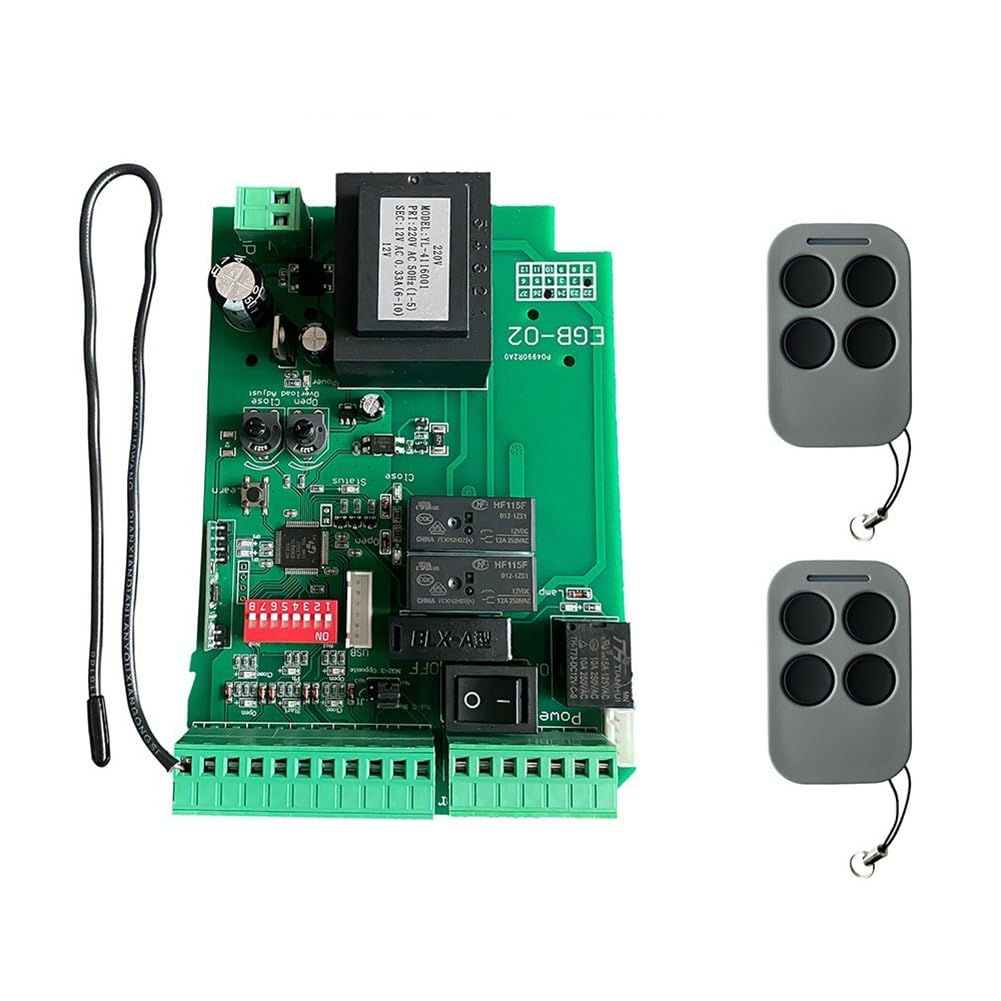 Jnchdghwa As Shown Automatic For Sliding Gate Motor Control Board Ac110v Universal Control Plate Remote Control For Sliding Gate Opener