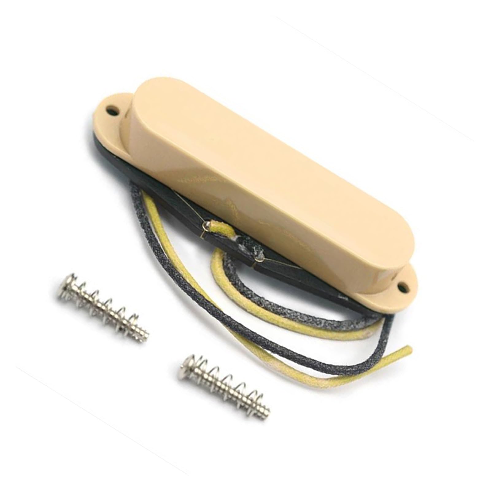 Alnico 5 Versiegelter E Gitarren Tonabnehmer Handgefertigter Single Coil 5.4/5.6 K Mehrfarbig(Yellow 1 Set)