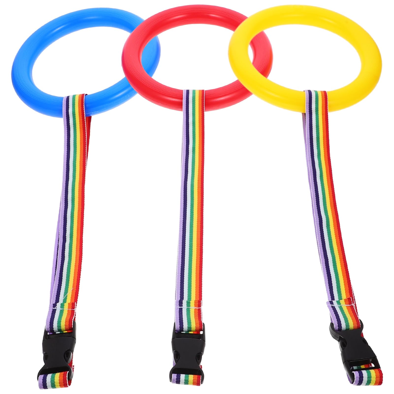 TOYANDONA Toddler Walking Safety Rope with Handles 3-Pack Preschool Anti-Lost Leash for Daycare Outdoor Walks and Group Activities
