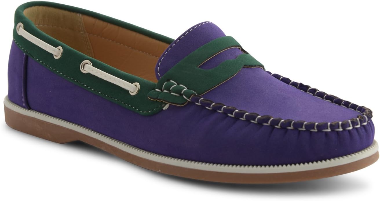 Mocassins Plats Topshop Pour Femme – Noirs, Brodés D'étoiles – UK 3 (occasion)