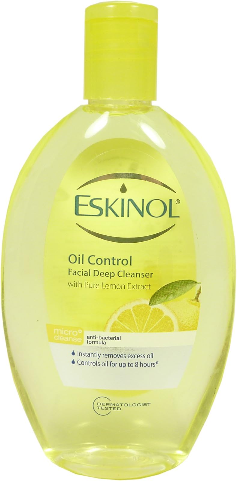 Eskinol Facial Cleanser 225 Ml - 7.6 Oz (Pack of 6) (Lemon)