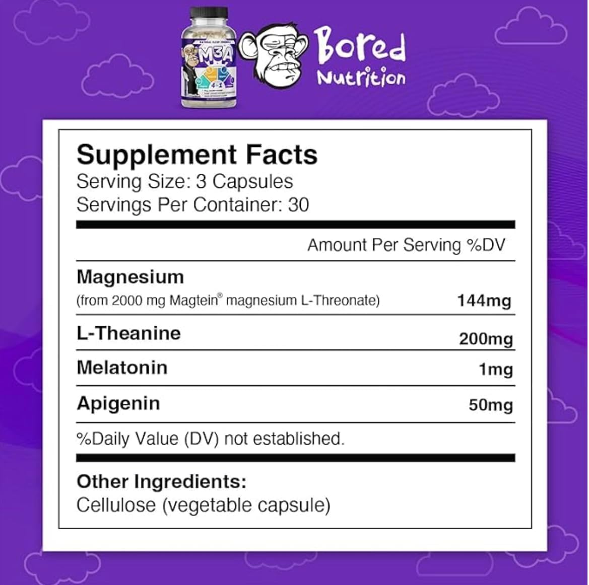 Sleep Support Formula - L-Threonate, Apigenin Melatonin, L-Theanine - 120 Capsules - 4-in-1 Non-Habit Forming Apigenin Supplement - Restful Nights and Refreshing Mornings - by Ginsipre Health