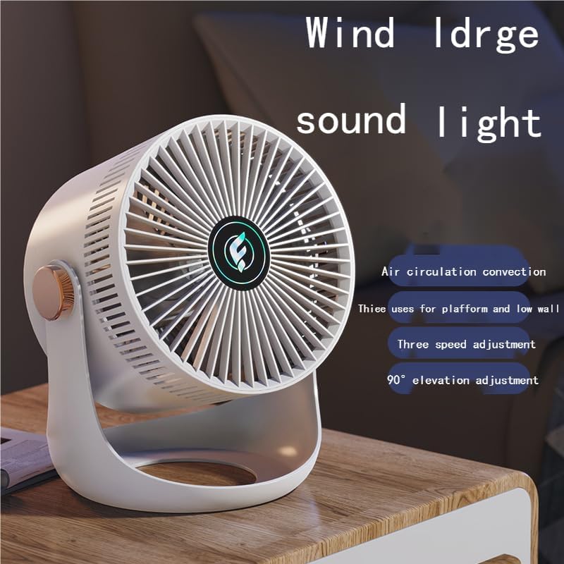 Desktop wall mounted dual purpose fan