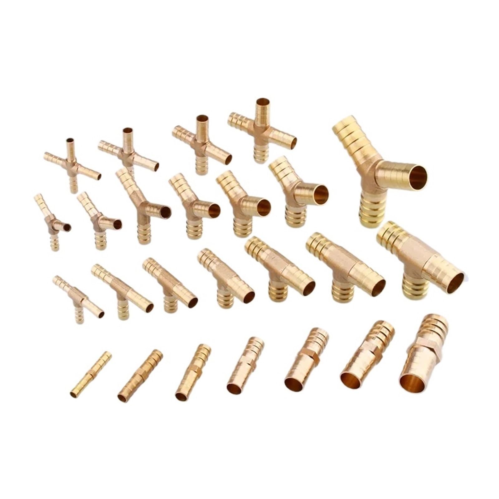 Raccord laiton droit 14mm pour tuyau d'arrosage et air comprimé