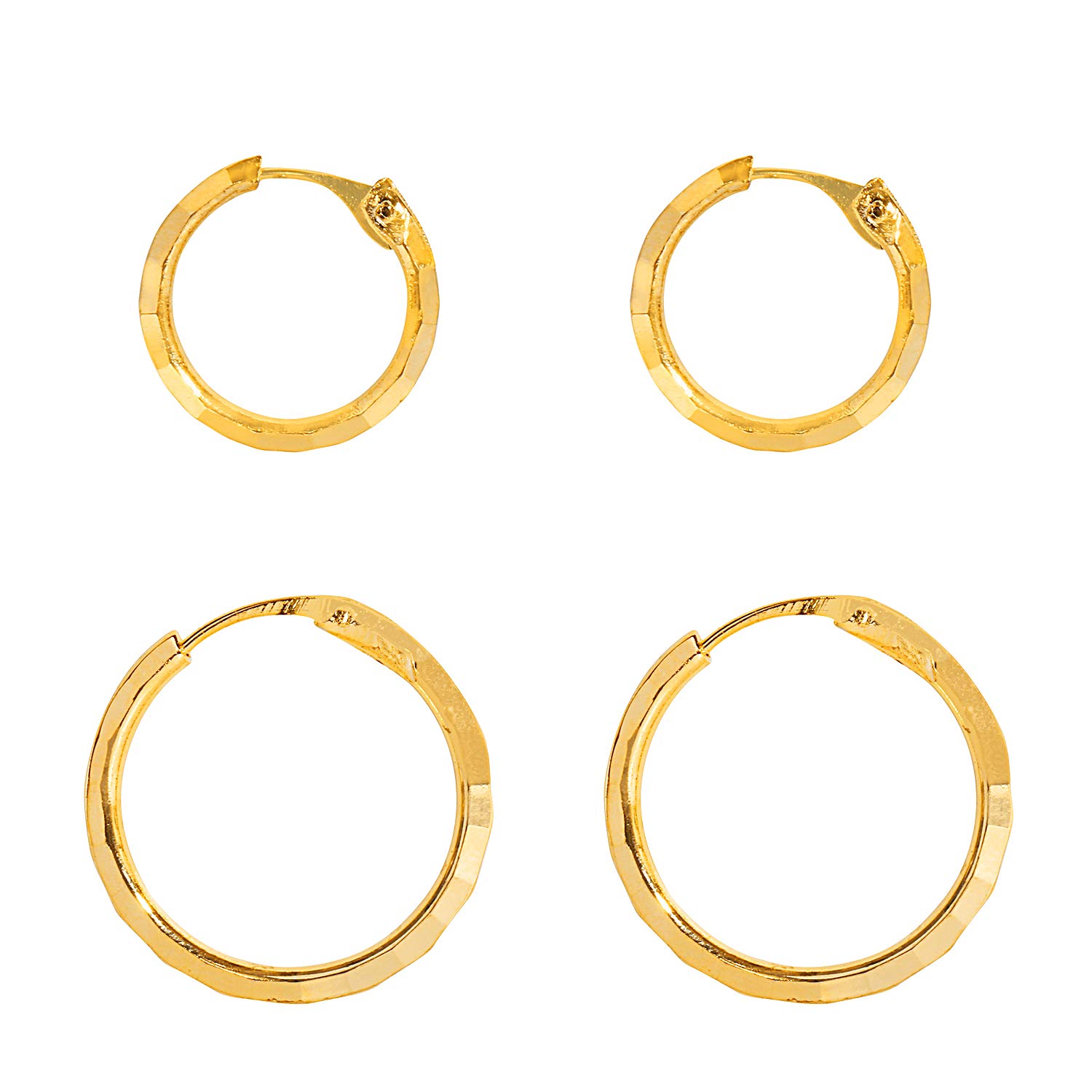 Shining Jewel - By Shivansh Womens Classic and Evergreen Designer Gold Hoop Earrings Combo (SJEC_35) - Pack of 2 (B08VDC3DYC) Amazon Price History, Amazon Price Tracker