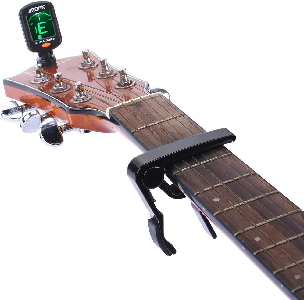 Guitar String Winder Cutter and Bridge Pin Puller, Guitar Repair Tool Functional 3 in 1 (string winder and capo tuner) : Musical Instruments