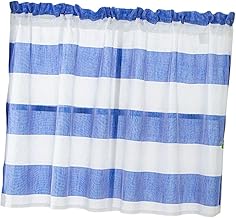 BESPORTBLE Cortina Branca Sala De Estar Cortina De Pano Cortina De Janela Cortinas Transparentes Brancas Meia Janela Persianas De Pano Cortina De Quarto Cortinas Listradas Varanda Cobertura