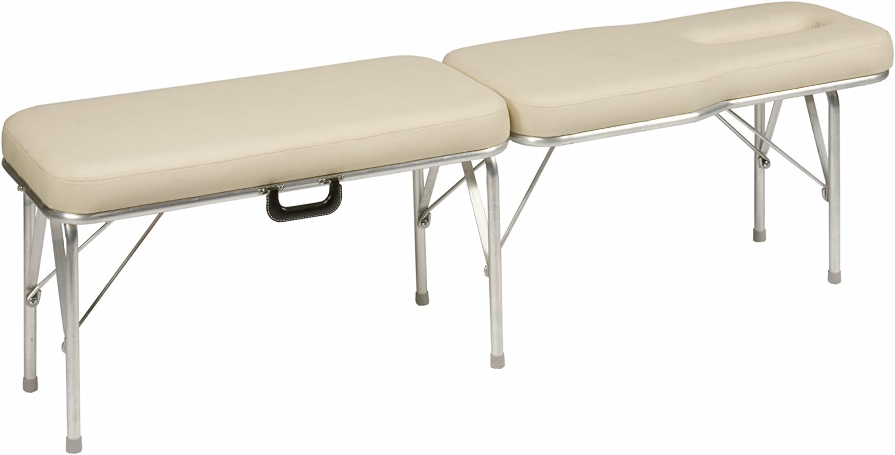 ROW Medical 21-01 Portable Adjustment Treatment Bench, Shape, Buff