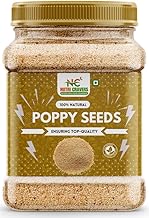 Nutri Cravers Pure & Natural Premium Poppy Seeds 1000GM (Posto) - Rich Nutty Flavor - Nutrient-Rich Superfood - Ideal for Cooking, Baking & Traditional Recipes - Hygienically Packed