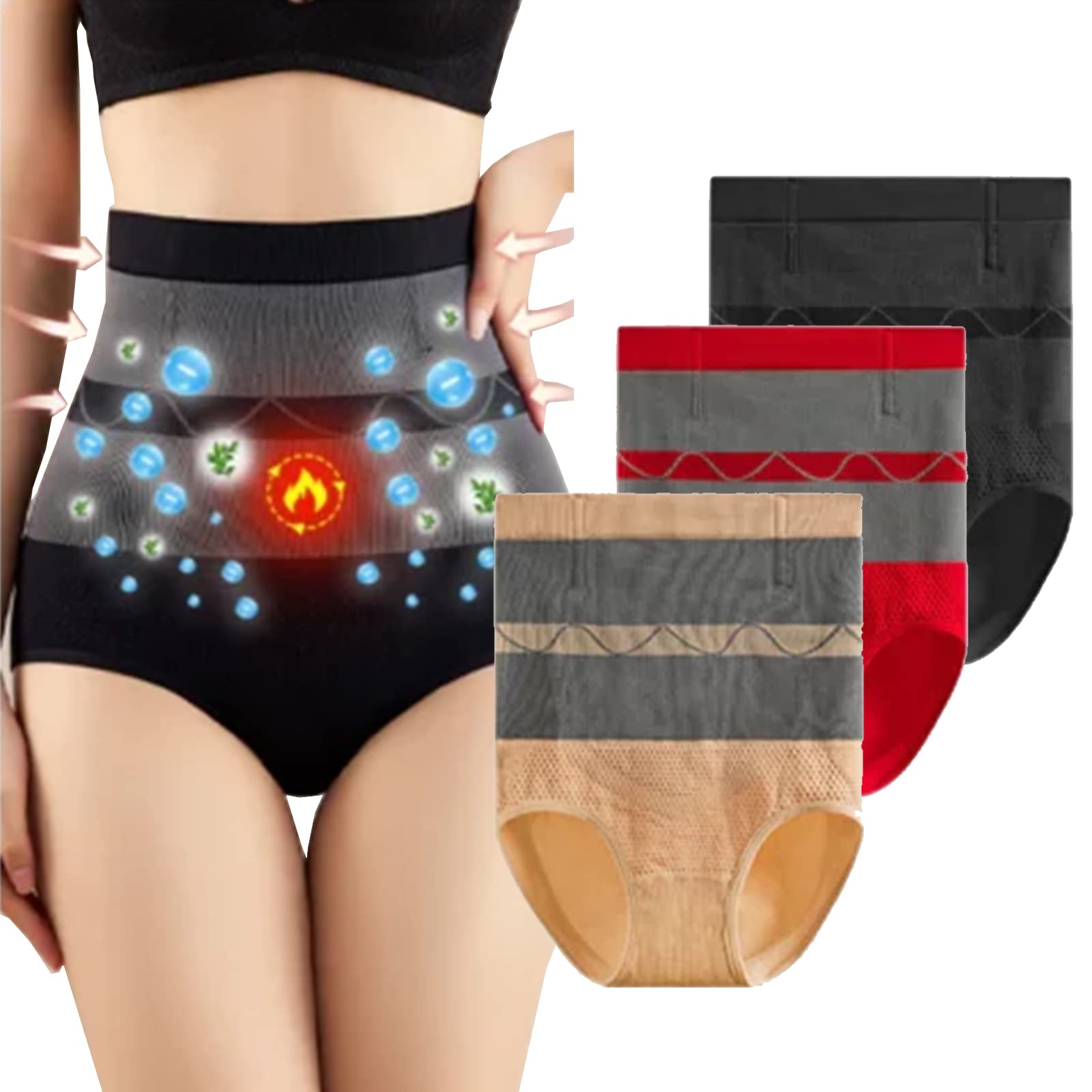 SHAPERMOV Detoxification Shapewear Shorts, Fiber Restoration Shaper Body Shorts, Womens Tummy Control Shapewear Shorts