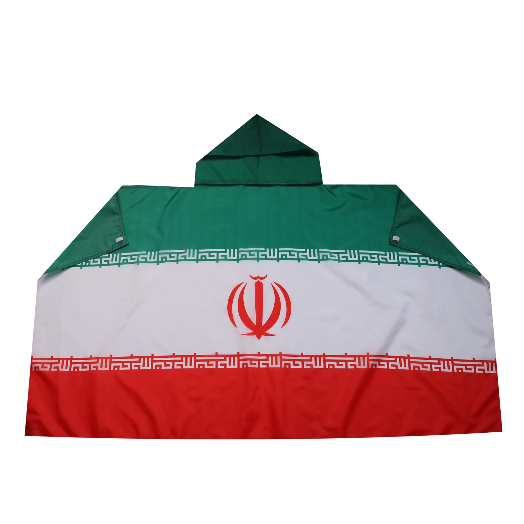 AZ FLAG - Iran Body Flag - 3x5 Ft - Iranian - Persian Cap Flag - 100% Polyester with Inegrated Sleeves and Hood - Vivid Colors - 3' x 5' Feet - 150x90 Cm