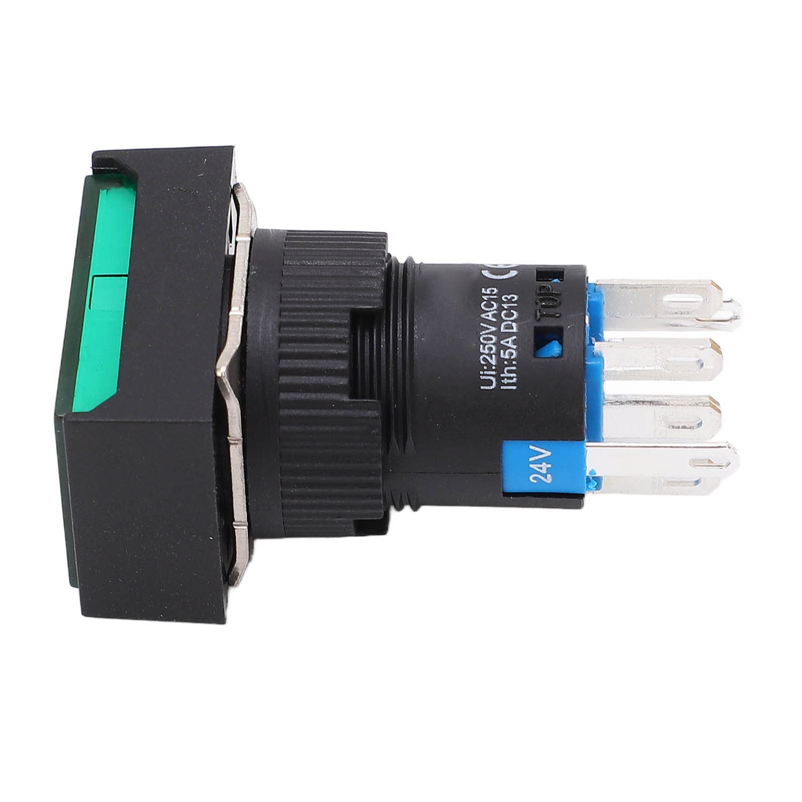 Interruptores de Botón Iluminados de 25 Piezas, Interruptores de Botón de Encendido Duraderos para Control Industrial, Material ABS para Máquinas Herramientas y Electrodomésticos