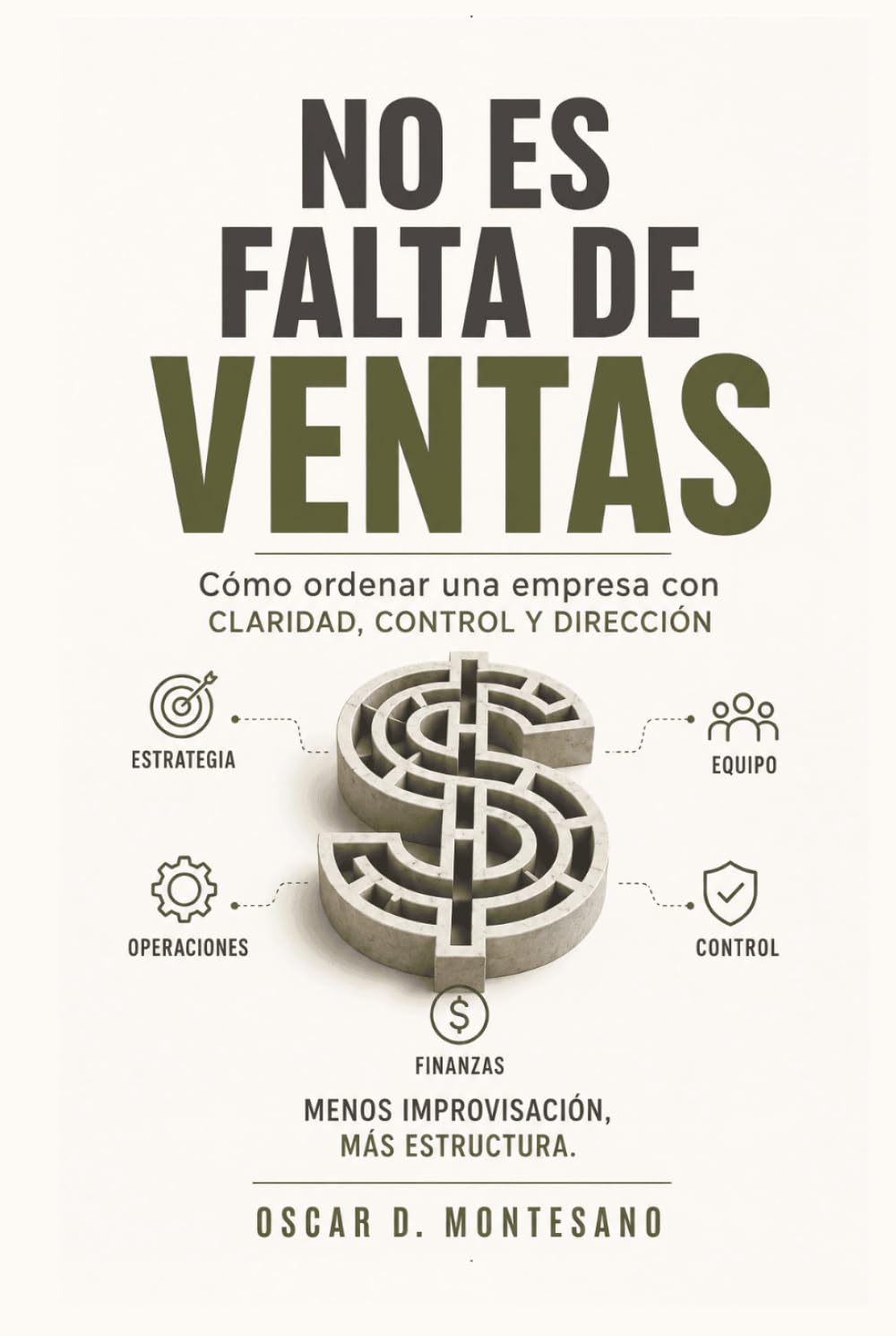 No Es Falta De Ventas: La estructura que necesita una empresa para crecer con claridad y control