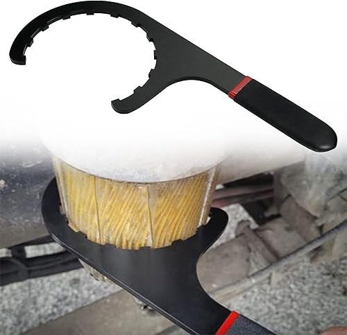 Mejiao 61060 Llave de filtro diésel para Paccar, herramienta de extracción de filtro de aceite, apta para diésel Kenworth, Peterbilt y Cummins Mejiao 61060 Llave de filtro diésel para Paccar, herramienta de extracción de filtro de aceite, apta para diésel Kenworth, Peterbilt y Cummins
