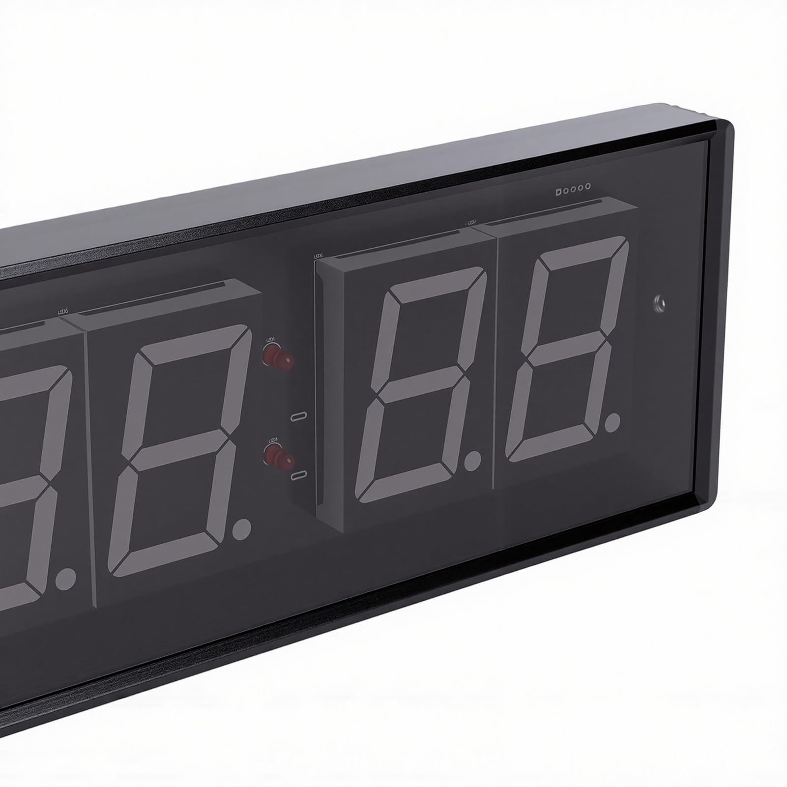 Minuteur de Fitness Mural avec Grand écran LED 15,5"