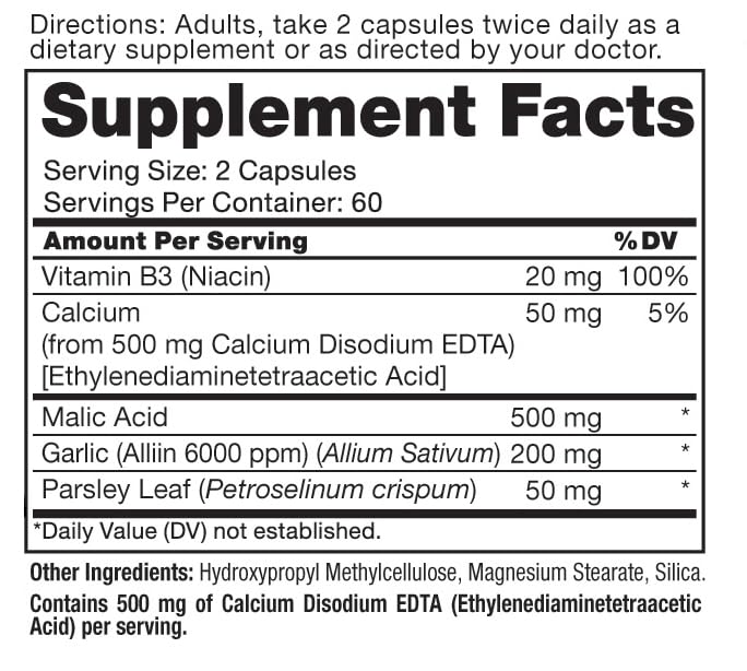 Roex Vitamins Cardio Flow with EDTA
