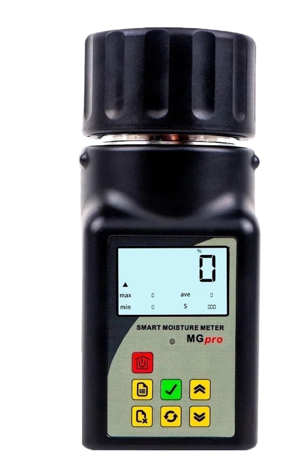 JVDDI Grain Moisture Meter For 25 Kinds Corn Rice Wheat Peanut Coffee Bean Seeds Pea Hygrometer Humidity Tester