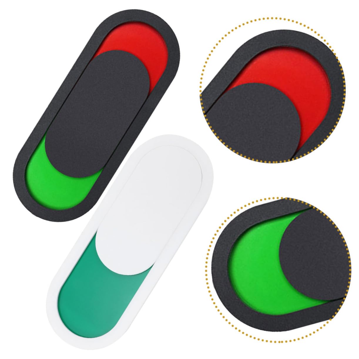ARTIBETTER 5 Series Estado De Cambio De Número De Casa Para Detener Ocupado Condujo Señal De Puerta No Molestar Divertido Signo De Privacidad Baño Oficina Plexiglás 6 Piezas X 5