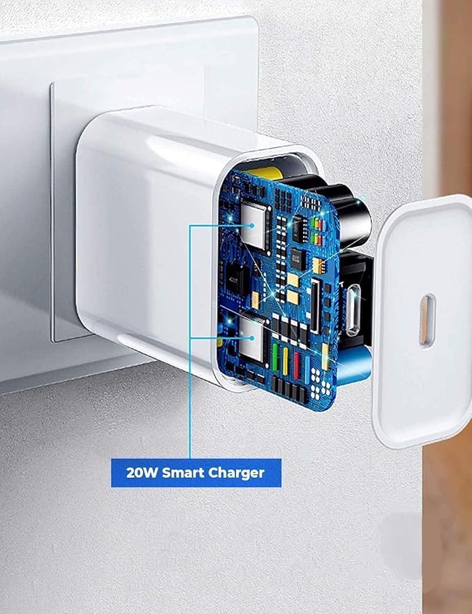 Image of Original 45W USB C Charger Adapter Compatible with Nothing Phone 2a / Nothing Phone 2 / Nothing Phone 1 / Nothing Buds /Nothing Ear Stick /Laptop USB C Fast Power Rapidly Charging - (Adapter Only)