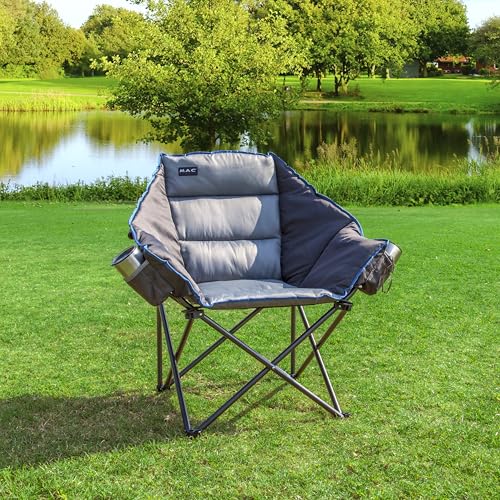 MacSports Padded Camping Lounge Club Chair,...