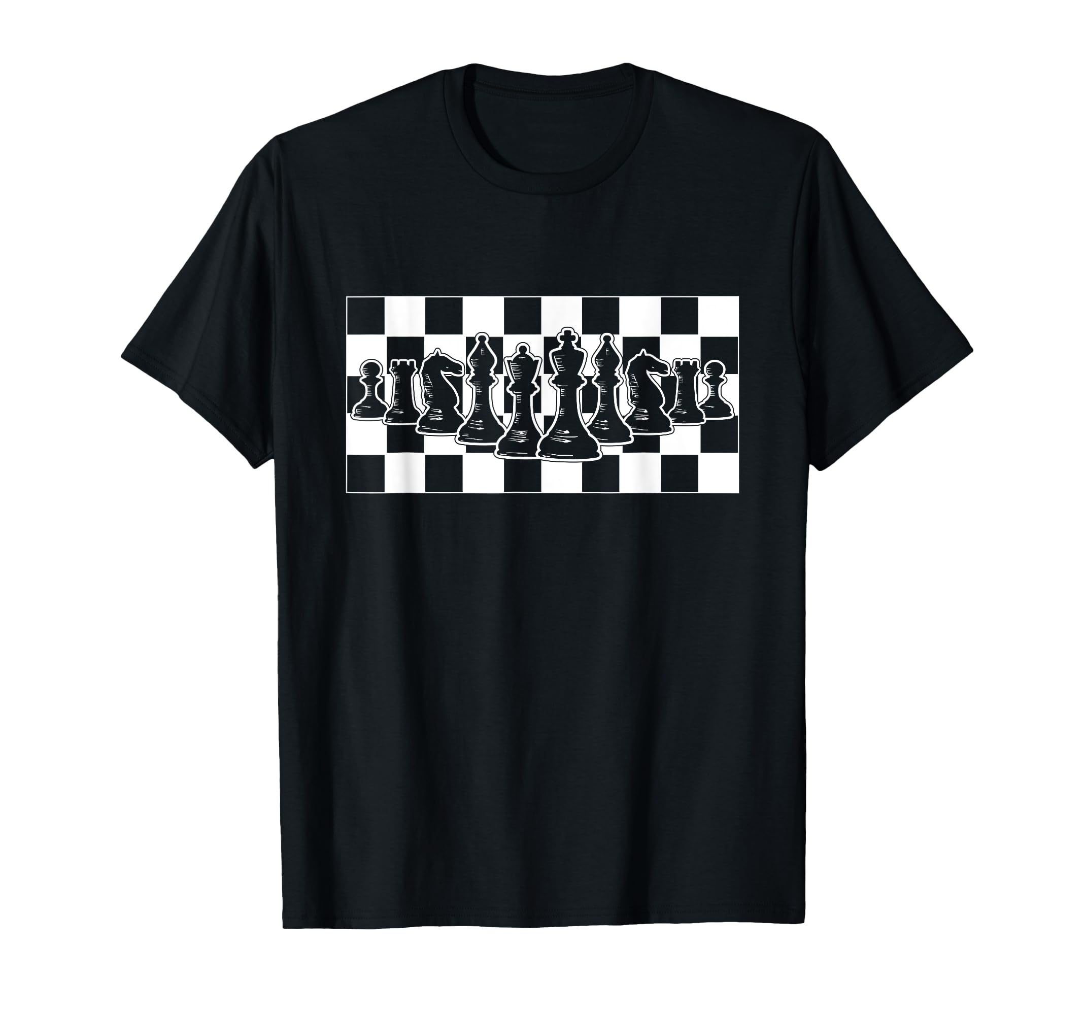 Chessman Chess Board with Chess Pieces for Chess Players T-Shirt