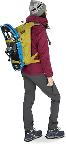 Miniatura 5 de Osprey Glade 12L Mochila de esquí y snowboard con depósito de agua hidráulico, color amarillo Babylonica
