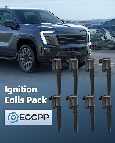 Miniatura 7 de ECCPP UF191 8 bobinas de encendido con 8 bujías de iridio para ford para Lincoln para Mustang para Continental Aviator Navigator 4.6L V8 DG512