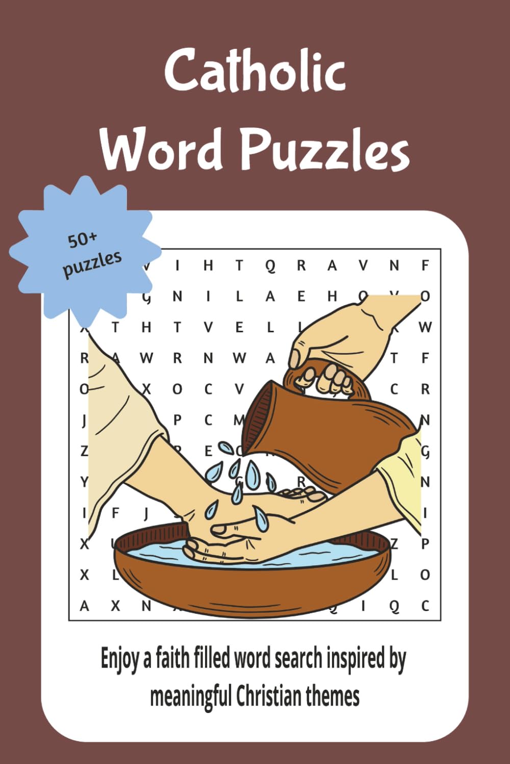 Catholic word puzzles: Enjoy a faith filled word search inspired by meaningful Christian themes