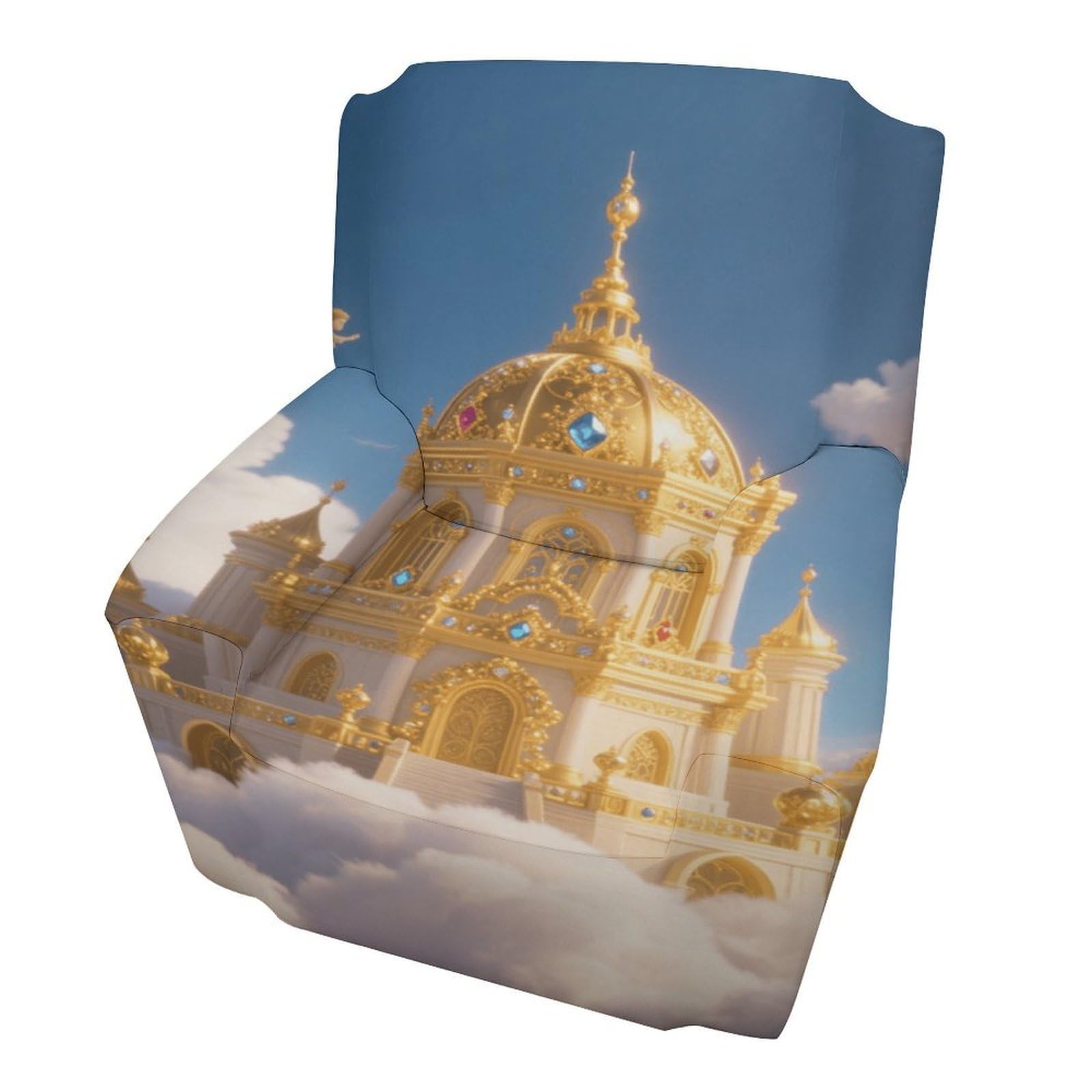 Fekiloot Style Golden Palace Kingdom Couch Cover Sofa Cover Sofa Slipcover