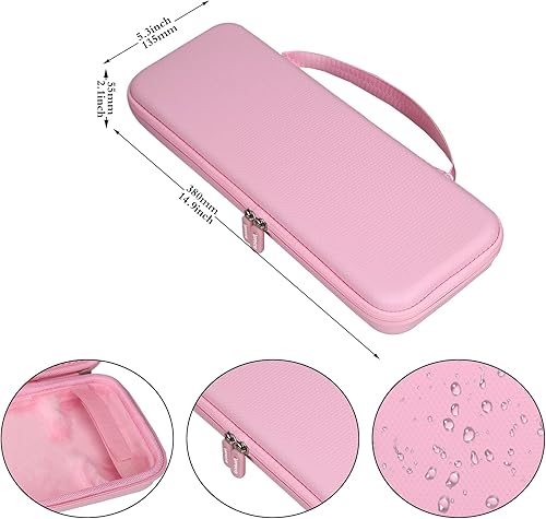 Vista 24 de Aproca Funda para teclado compatible con Logitech Pebble 2 Combo/Pebble Keys 2 K380s Bluetooth Keyboard y M350 i345 Mouse-Grey (solo funda)