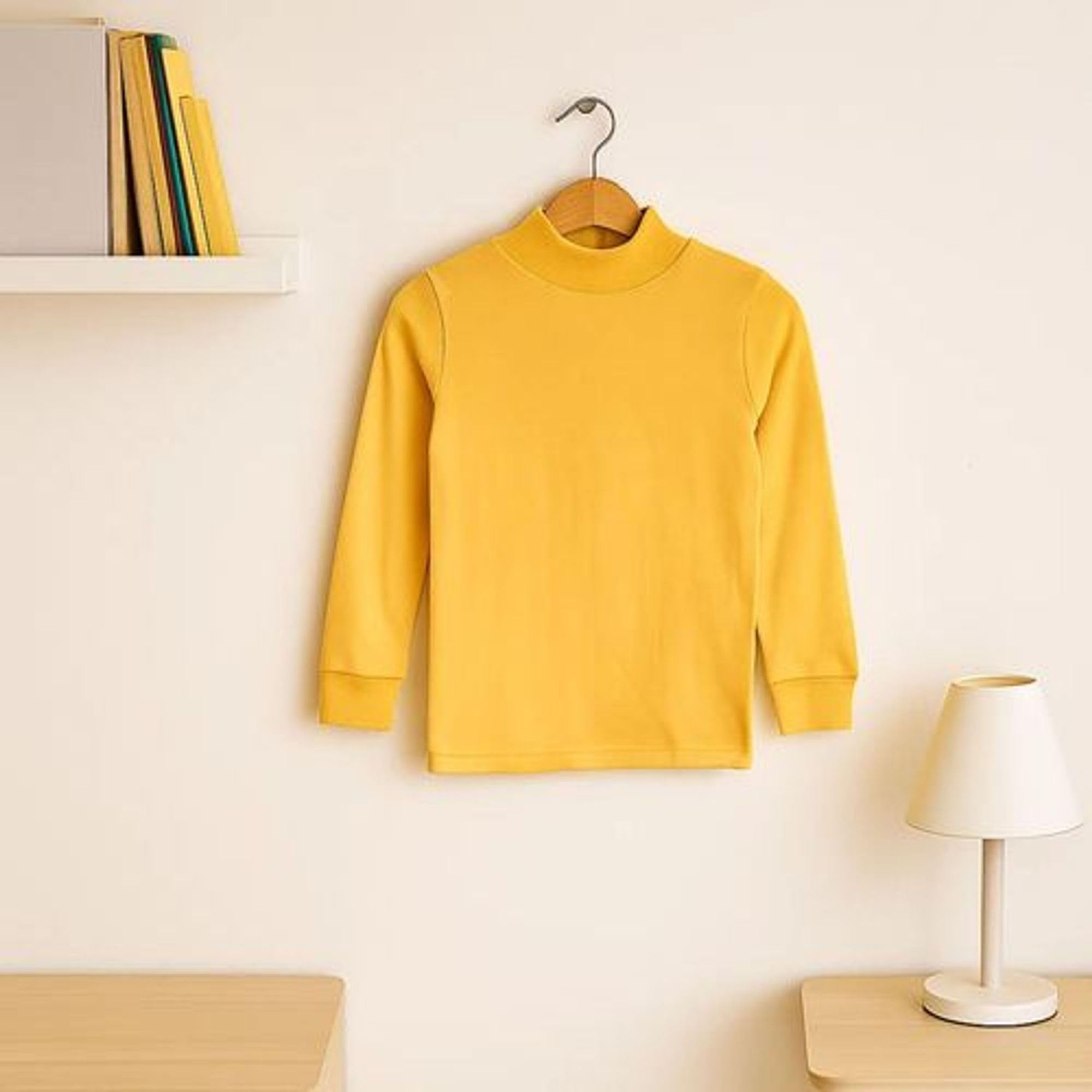 BABIDU BABIDU-7000 Camiseta, Amarillo, 12 años Unisex niños
