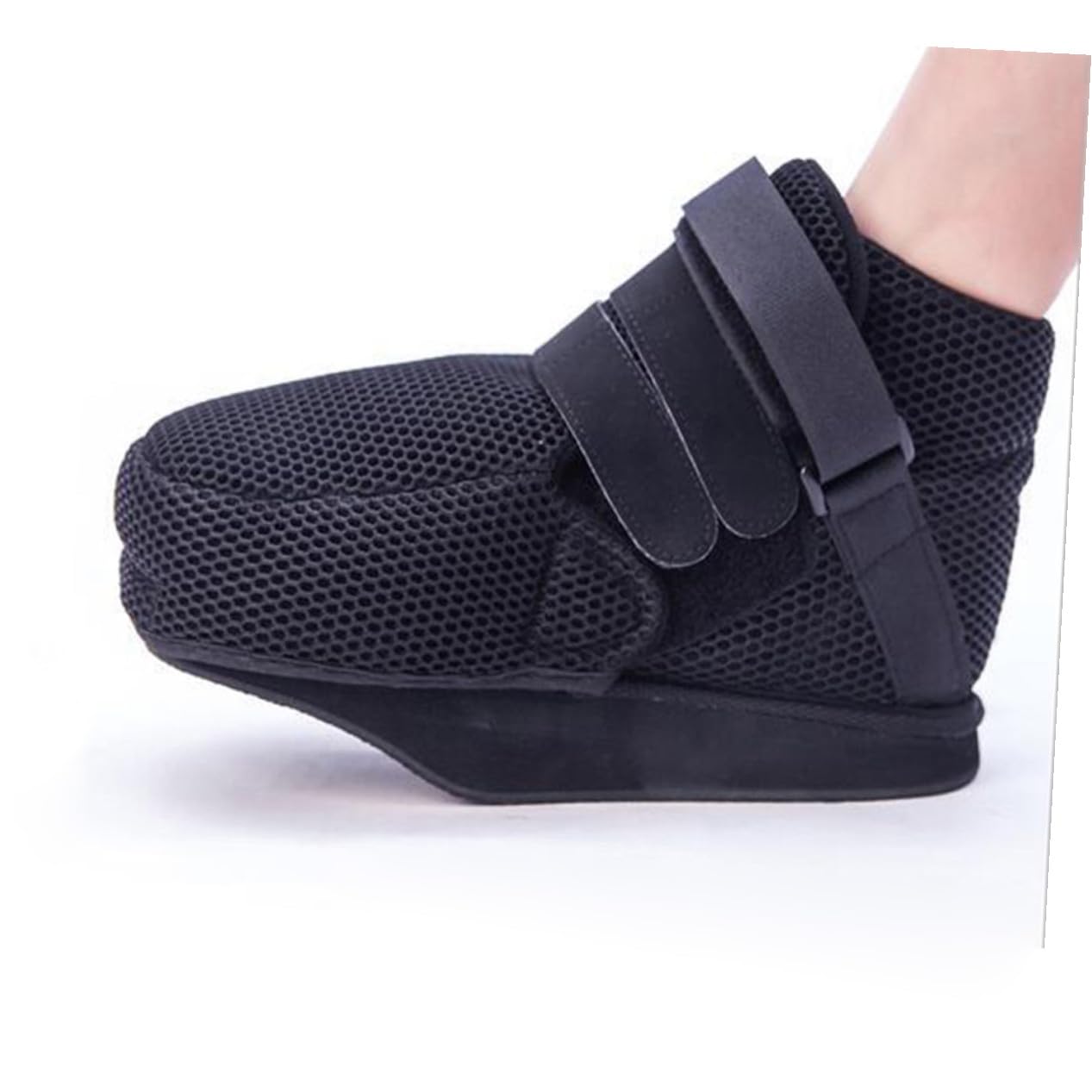 Postoperative Adjustable Foot Decompression Shoes Walking Boots for Broken Toe Fractures with Strong Strap and Comfortable Sole Xl