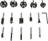 Set di 15 frese miste RYOBI con gambo da 6 mm di diametro RAKRBS15 - 1
