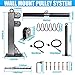 MARSAFIT Fitness Wall Mount Pulley System, Weight Cable Pulley System for Gym, LAT Pull Down and Low Row Cable Machine, Cable Station Equipment