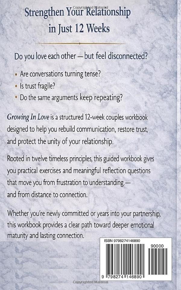 Growing In Love: The 12 Traditions Workbook For Couples - Image 2