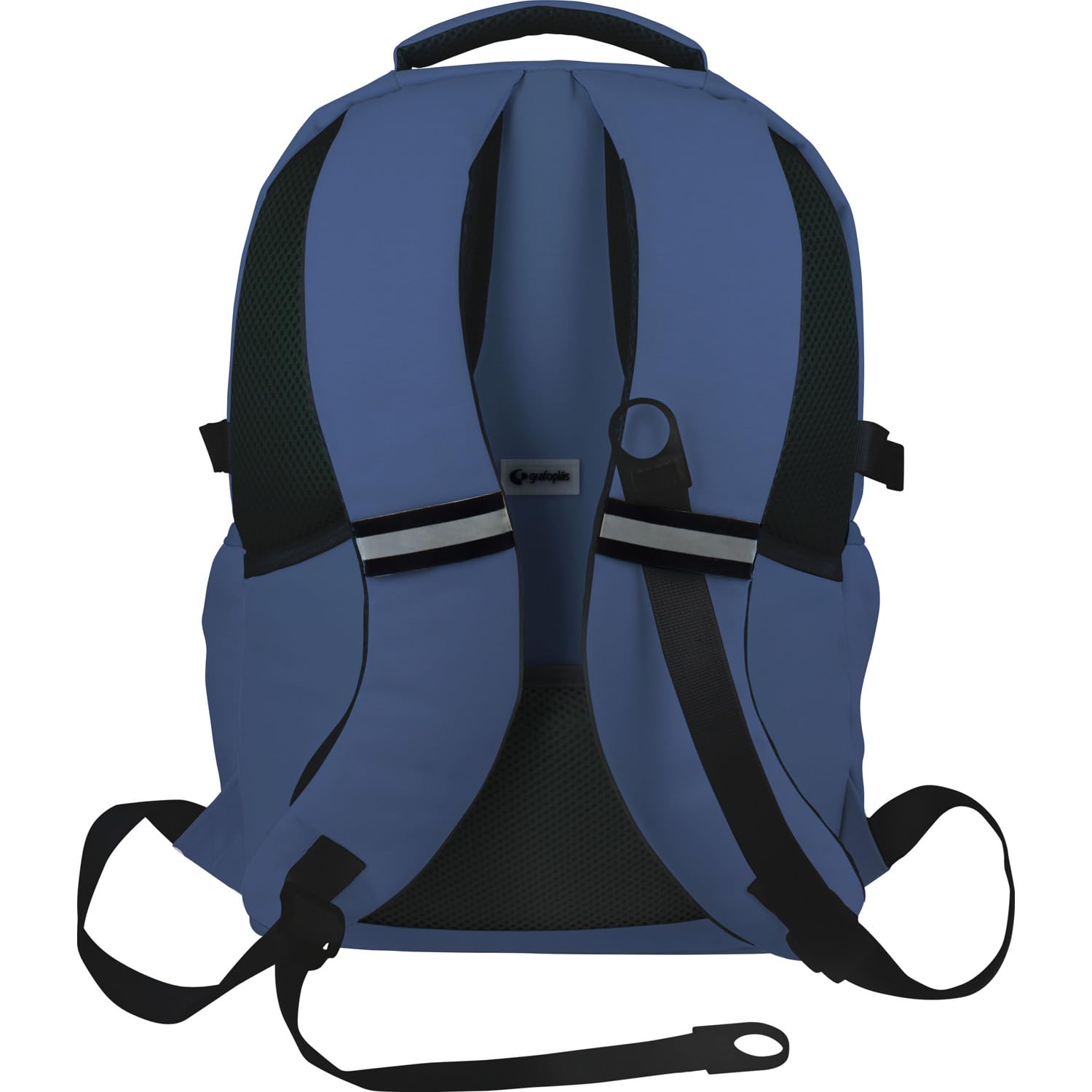 Grafoplas - Mochila Escolar Grande, Bits&Bobs Azul, 32X46X24cm, 31 Litros, Zona Acolchada para Portátil, Modelo Bigpack, Máxima Ergonomía