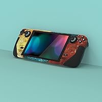 Vista 2 de PlayVital Juego Completo de Calcomanías Protectoras para Cubierta de Vapor LCD, Adhesivos Personalizados de Vinilo para Cubierta de Vapor OLED