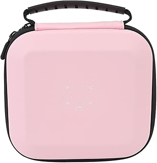 Drone Carrying Case, Drone Portable Bag Water Proof Soft Velvet Fabric Top Mesh Pocket Design for Travel (Pink)