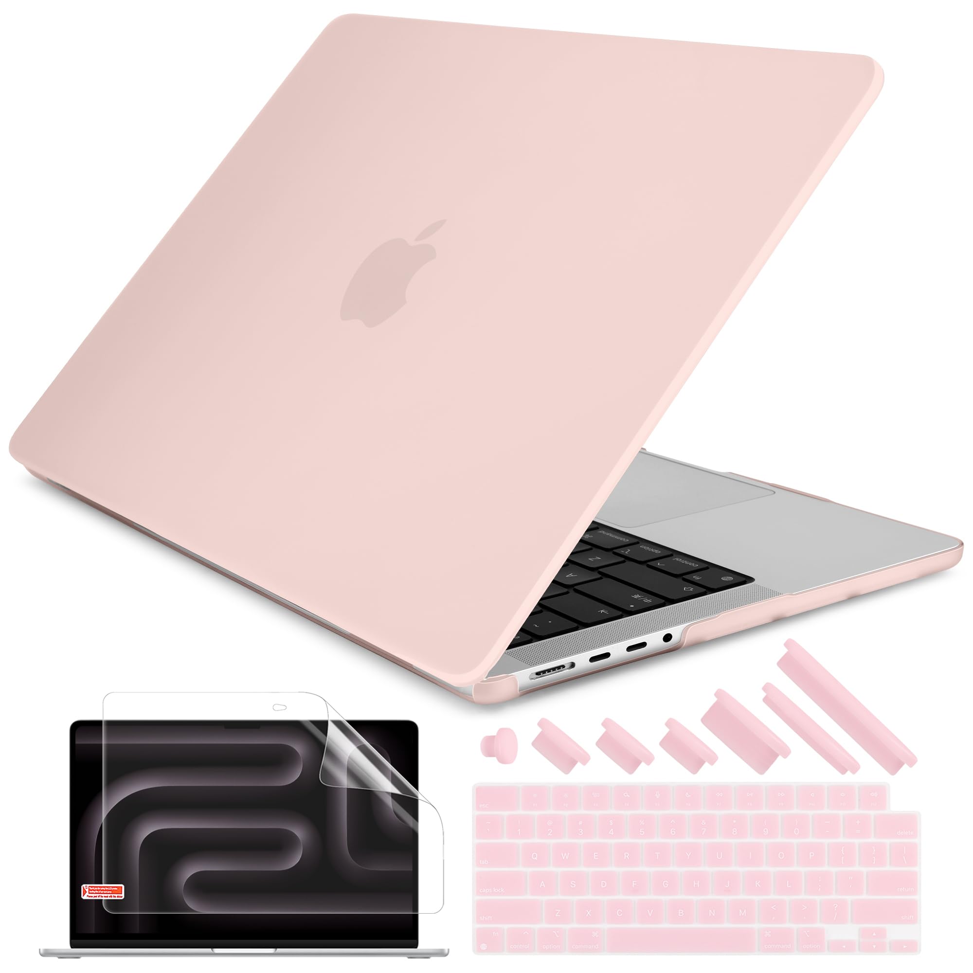 DONGKE Compatible with M5 MacBook Pro 14 inch Case M4 M3 M2 M1 2025 2024-2021 A3434 A3112 A3401 A3185 A2918 A2992 A2779 A2442 Pro Max with Touch ID,