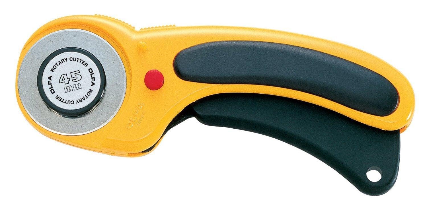 Olfa Deluxe Rotary Cutter 45 mm with Acotto Replacement Blade
