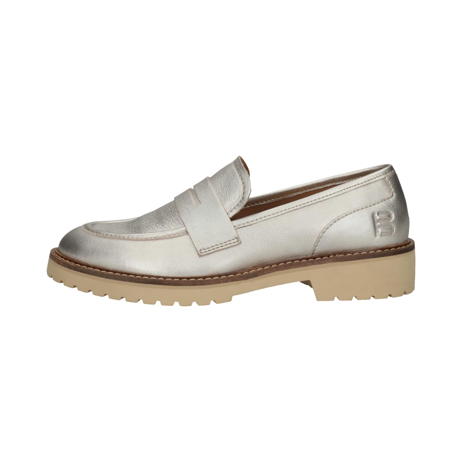 BAGATT Women's Sybilla Loafer, Metalics, 9 UK