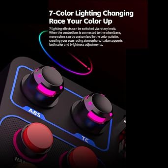 PXN CB1 Racing Button Box USB PC Racing Simulator Center Control Button Box
