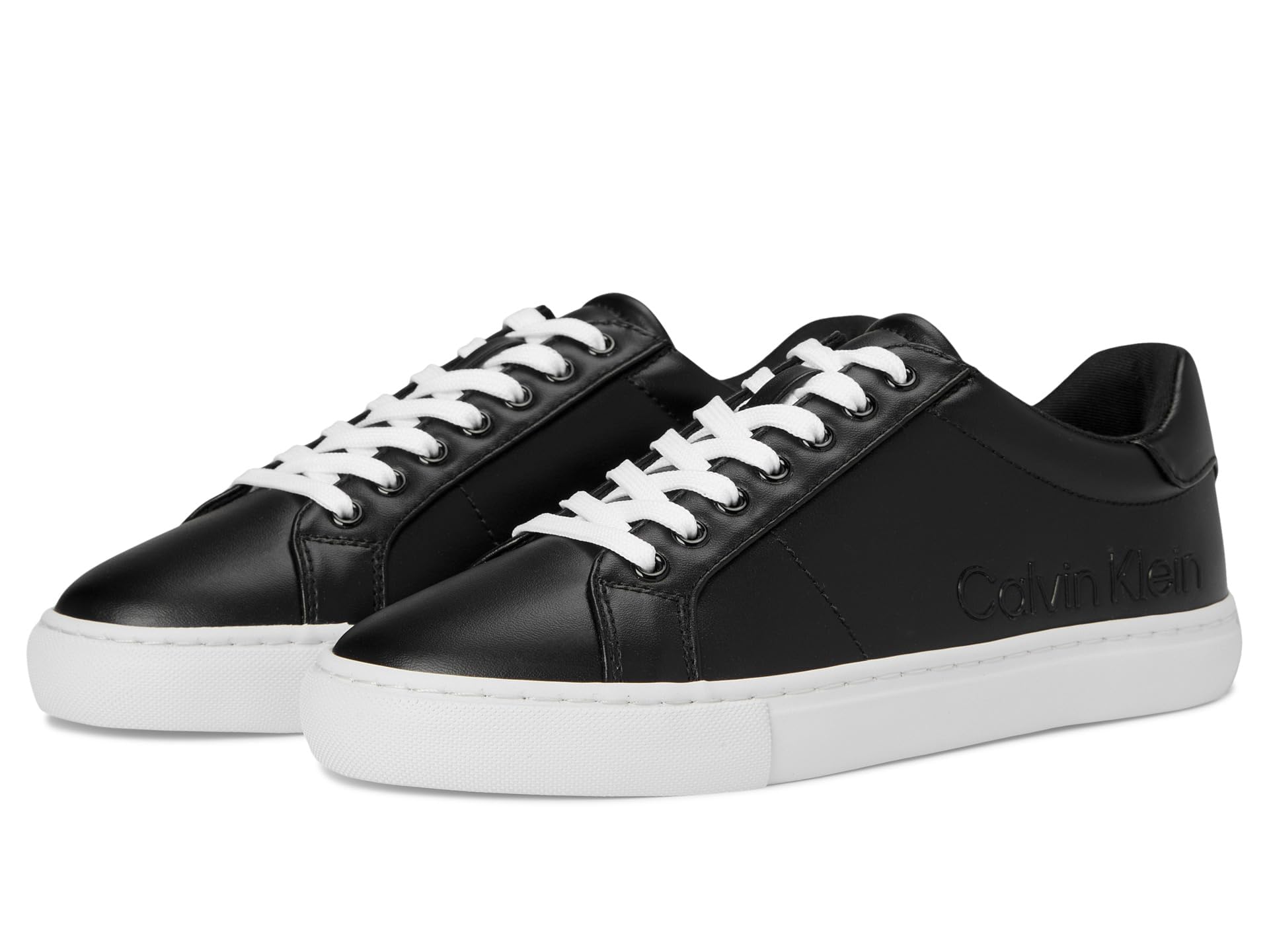 Calvin Klein Women's Camzy Sneaker, Black 001, 5.5 UK